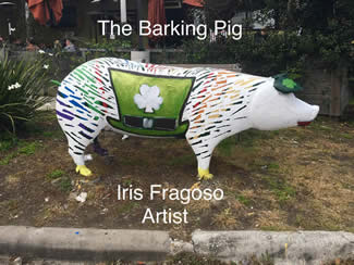 Barking Pig - March 2019 - Iris Fragoso Artist